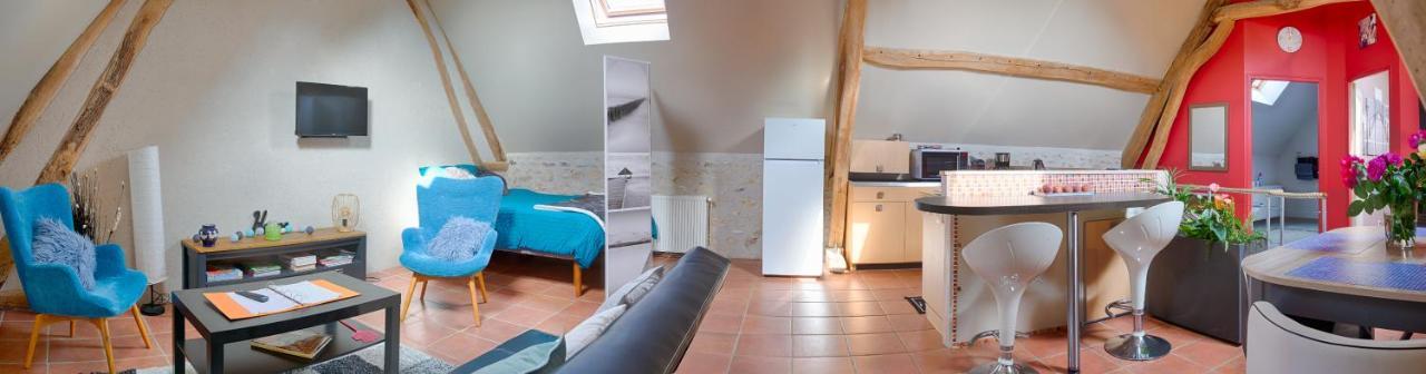 La Ferme Des Nonains Appartement Montjavoult Buitenkant foto